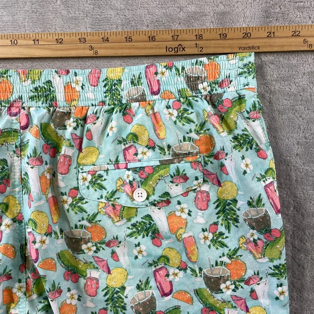 Tommy Bahama‎ Swim Trunks Mens XXL Tropical Cocktail Board Shorts Beach Vacation